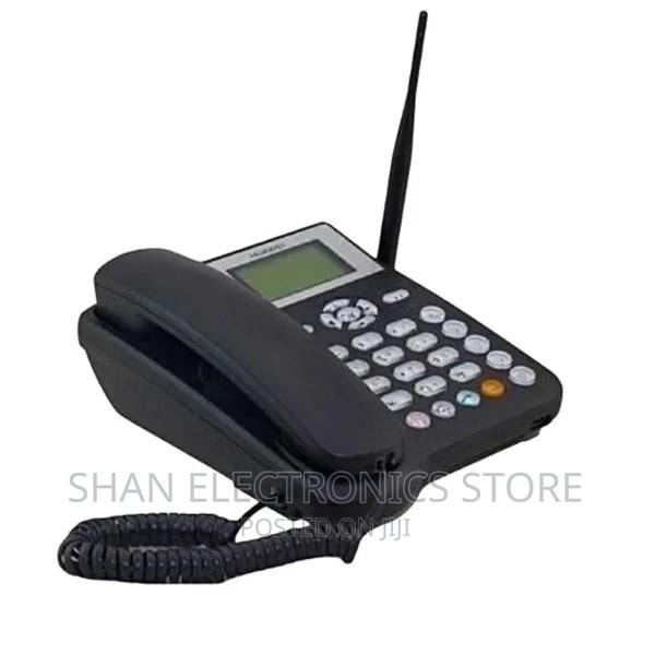 Guaranteed Huawei Gsm Table Phone - Black - main view