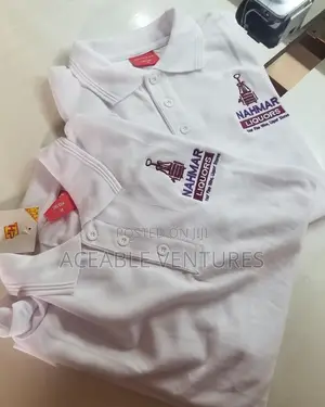 White Polo T-Shirts( Unisex Polos)