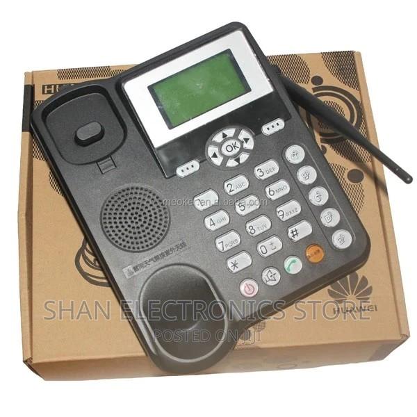 GSM Desktop Phone for Office/ Home With Sim-Card Slot, FM