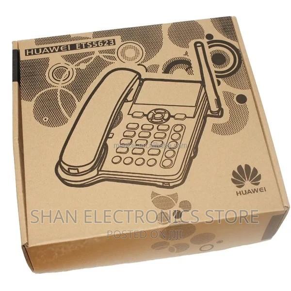 Affordable HUAWEI Desk Phone With Antenna – Black - main view