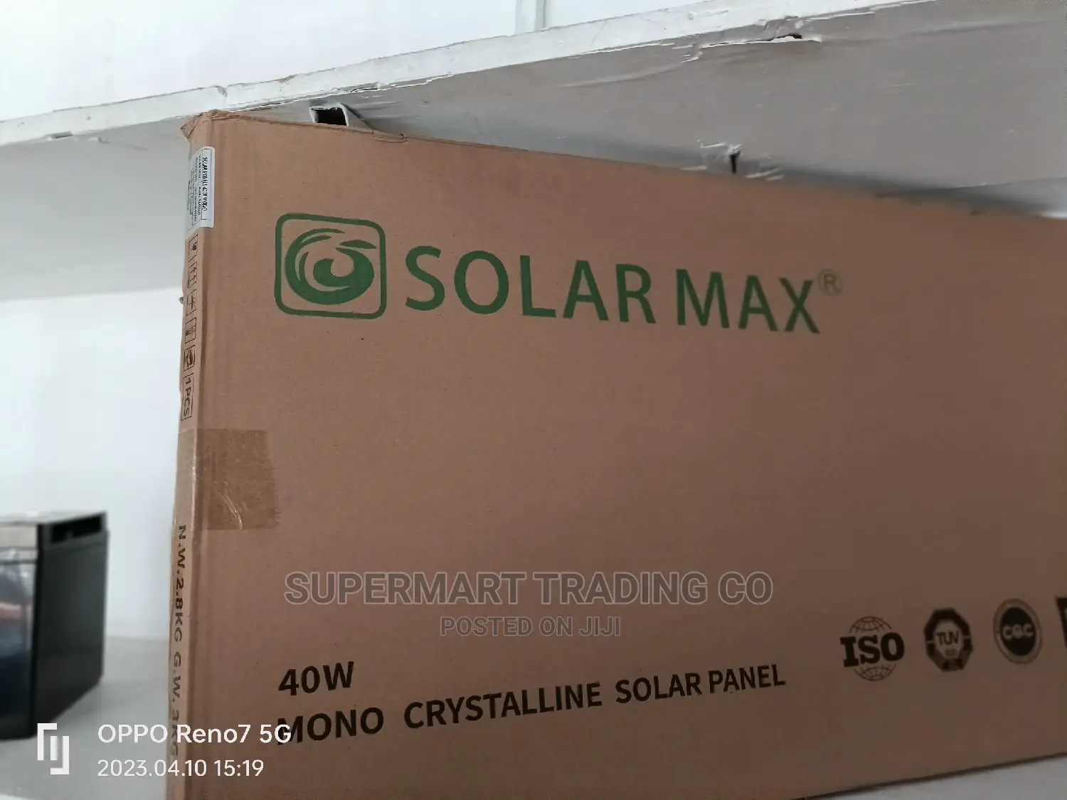 Solar Panel 40wts