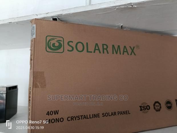 Solar Panel 40wts - main view