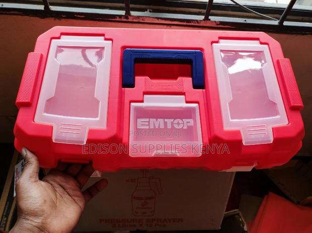 Tool Box Emtop 20" Inch Toolbox Plastic Tool Box 20 Inch - thumbnail 4