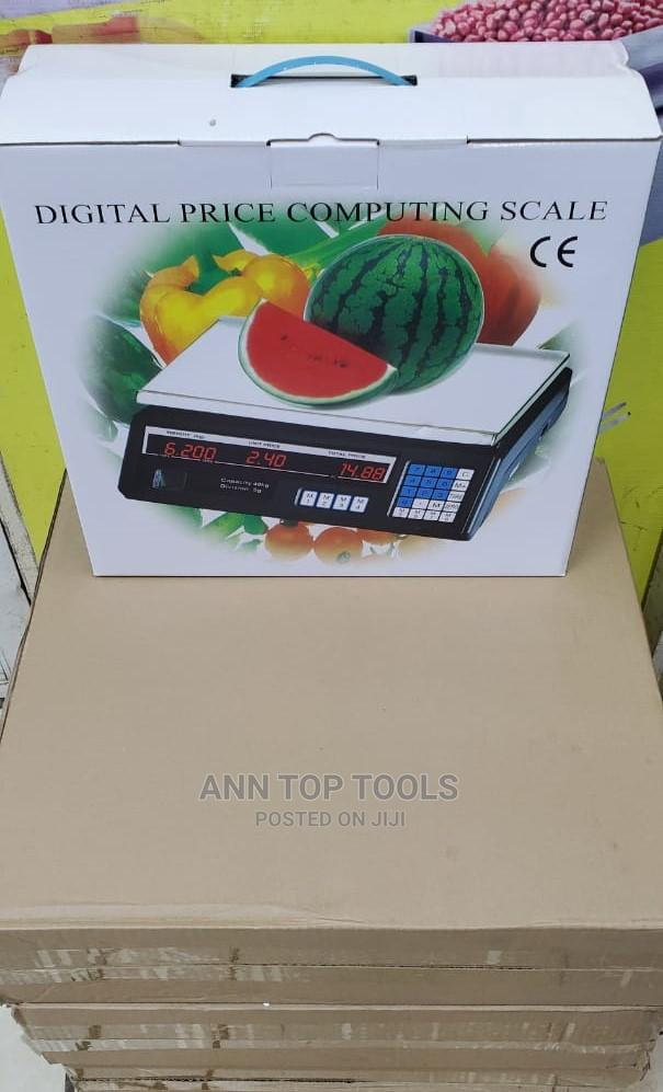 Acs Armless Digital Pricing Scale - main view