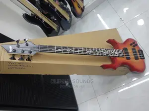 Ibanez 5 Strings Bass Guitar Redwine
