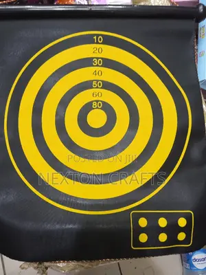 Dart Board 17", Magnetic Rolled, Double Sided Board