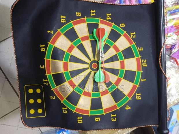 Dart Board 17", Magnetic Rolled, Double Sided Board - main view