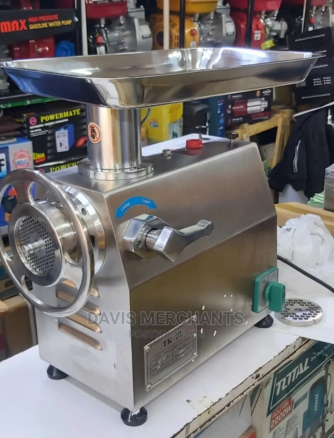 Meat Mincer Size 22 With Reverse Gear