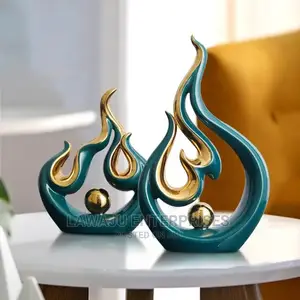 Office Shelf Desk Art Statue