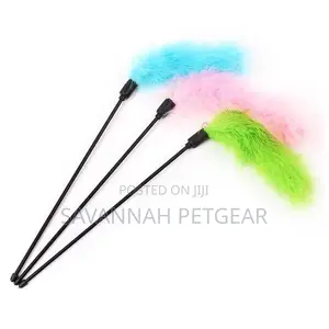 Feather Cat Stick Toy