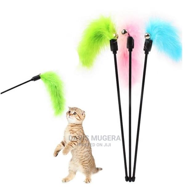 Feather Cat Stick Toy - main view