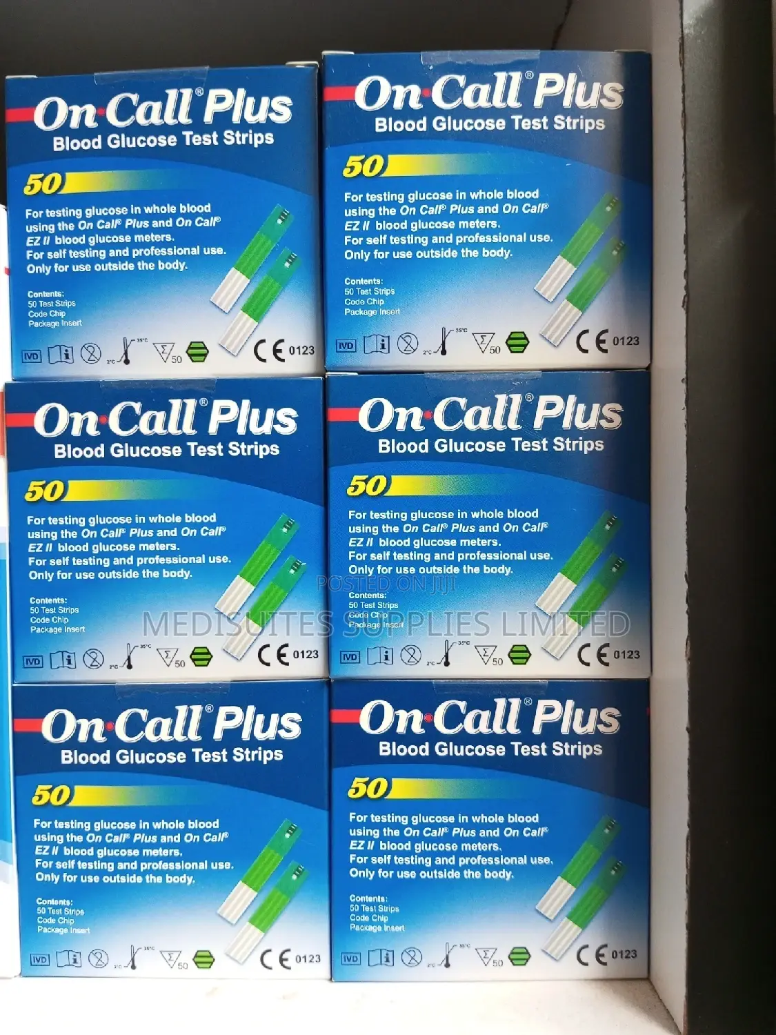 Oncall Plus Test Strips (50s