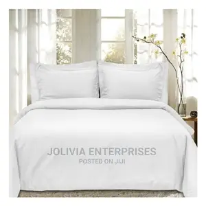 Plain White Cotton Duvet Covers