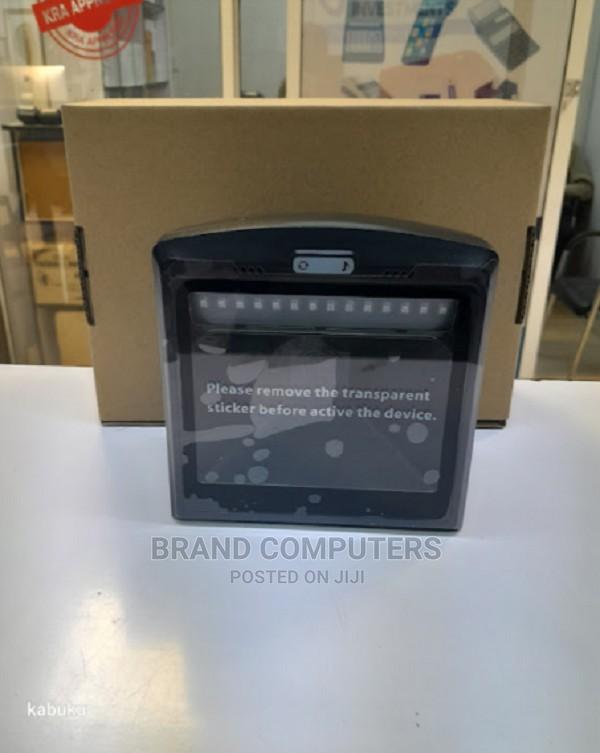 Tablemount Barcode Scanner - main view