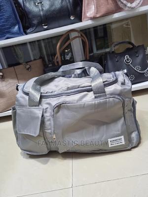 Grey Duffle Bag / Travel Bag - thumbnail 2