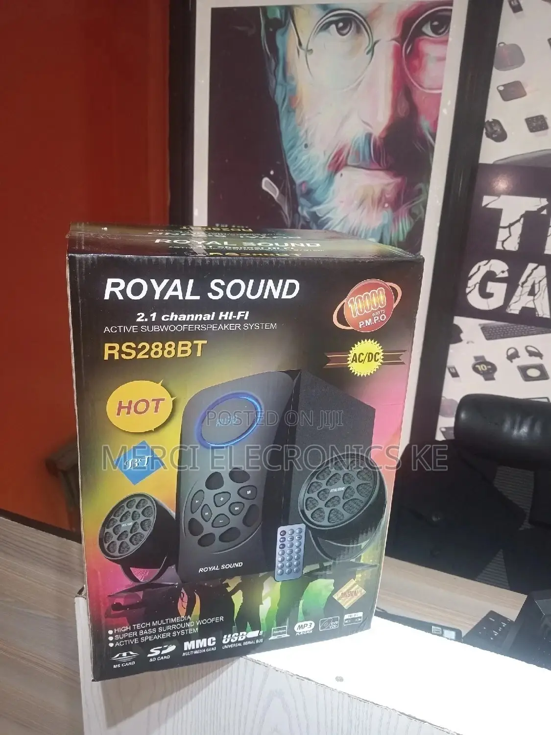 Royal Sound 2.1 Channal Hifi Rs288 BT 2.1 Inch Subwoofer
