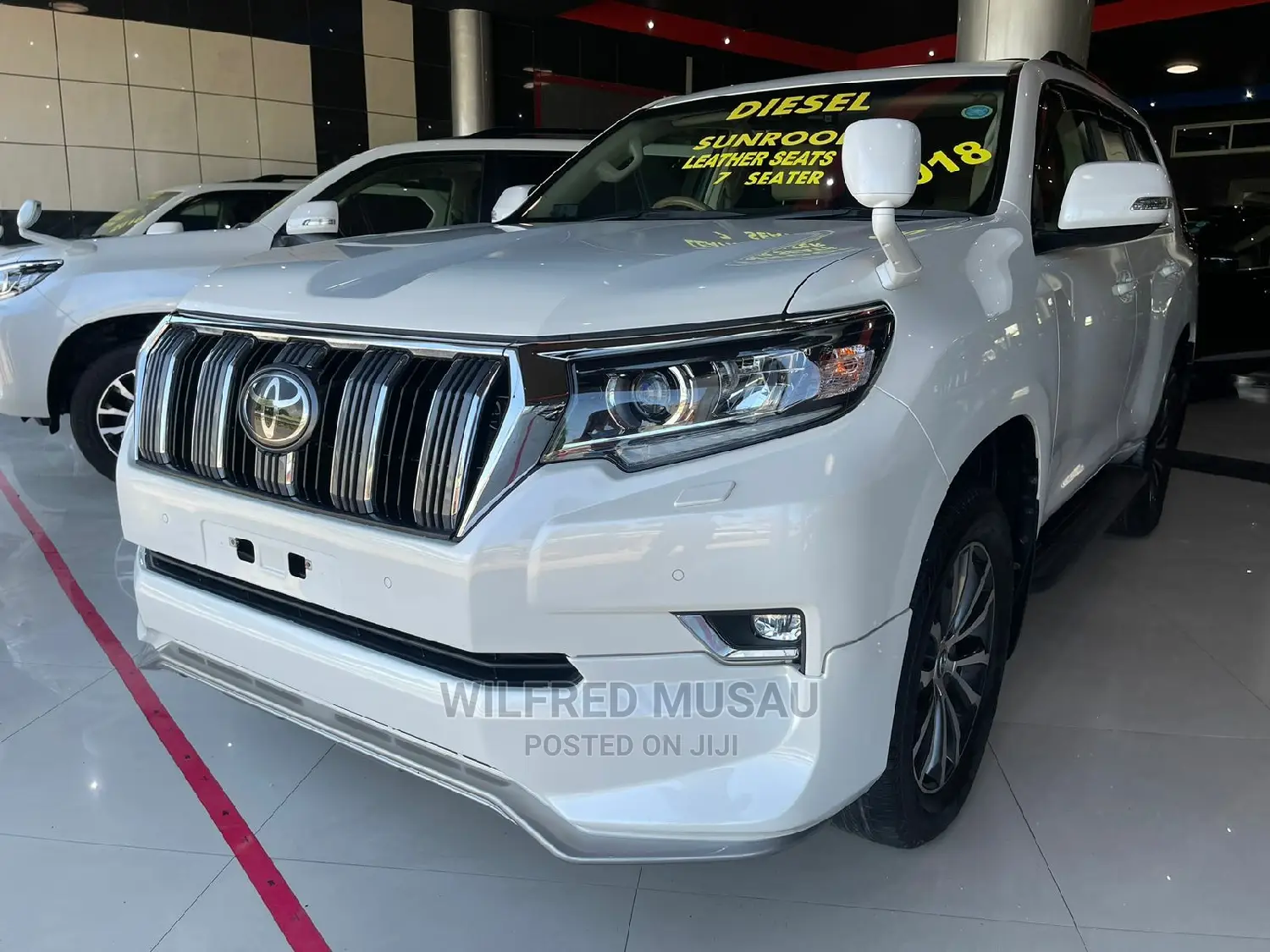 Toyota Land Cruiser Prado 2018 White