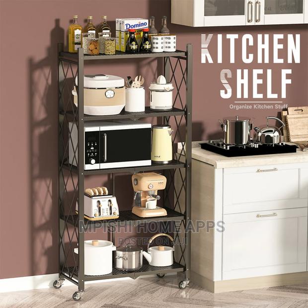 Foldable Storage Rack 5 Tier - thumbnail 2