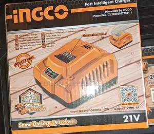 Ingco Charger 21V Fast Intelligent LI-ION Charger Cordless