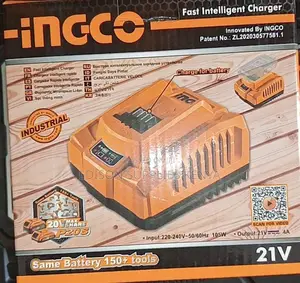 Ingco Charger 21V Fast Intelligent LI-ION Charger Cordless