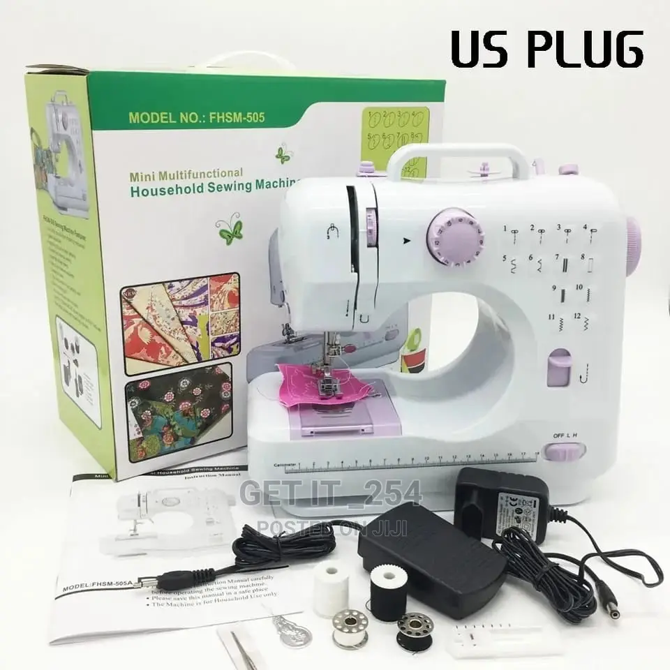 12 Stiches Mini Electric Small Sewing Machine