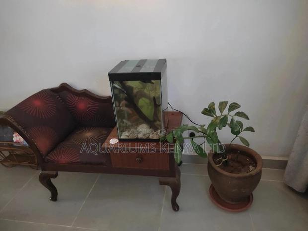 Small Tower Aquarium Tank - main view