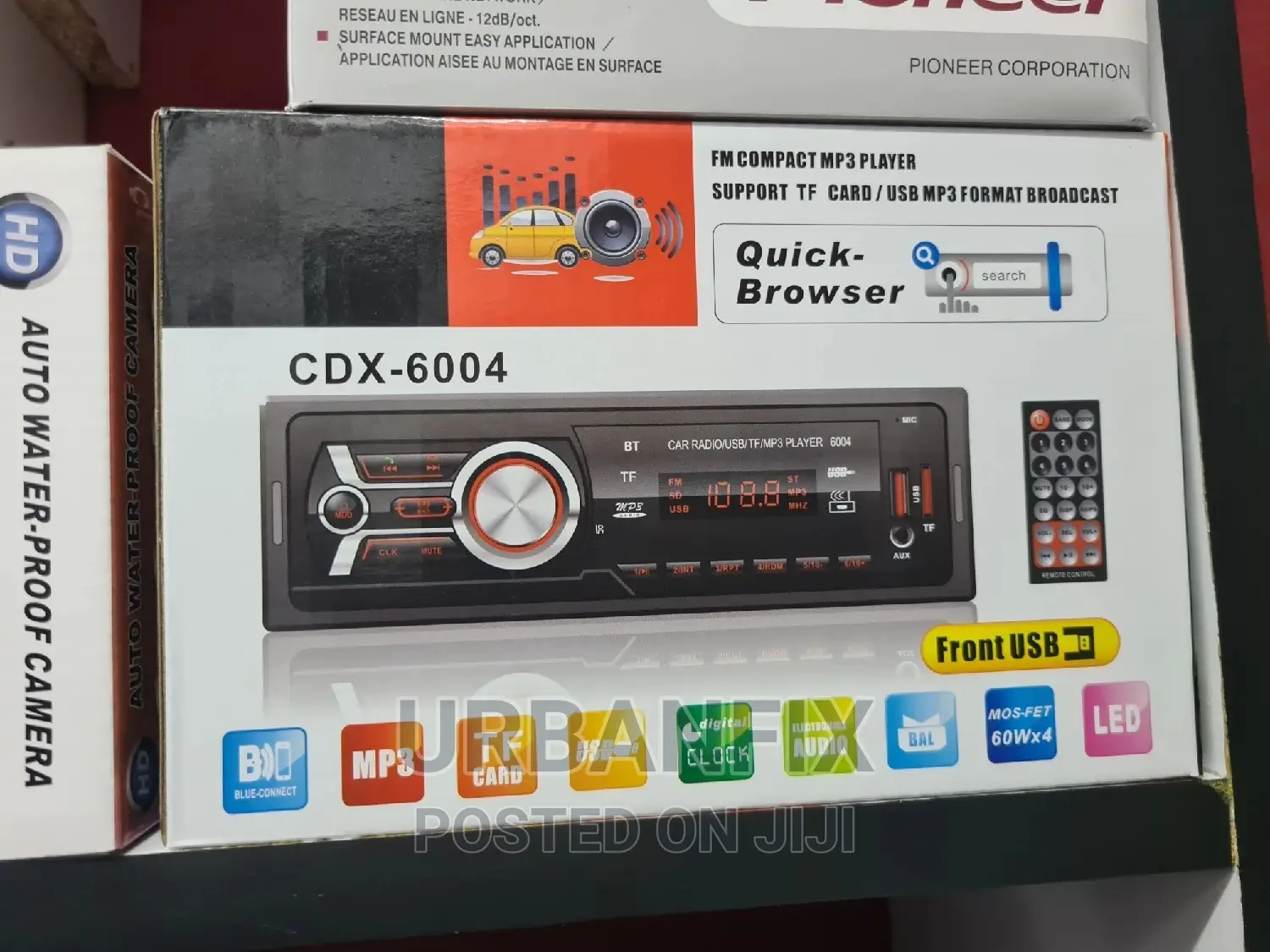 Bluetooth Car Radio With Usb, Fm, Aux