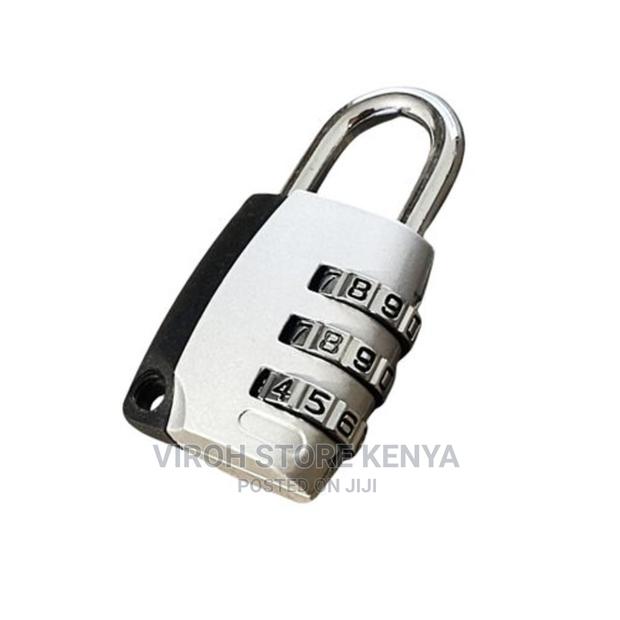 Generic 3 Digit Safe Travel Bag Password Padlock