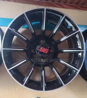 Black And Silver Size 14 Offset Rims