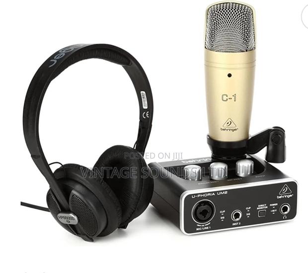 Behringer U-Phoria Studio Recording/Podcasting Bundle - main view