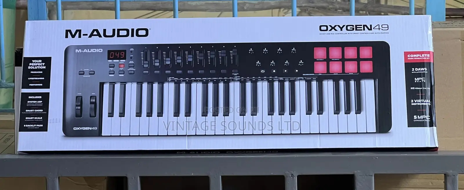 M-Audio Oxygen 49 Key USB MIDI Keyboard Controller