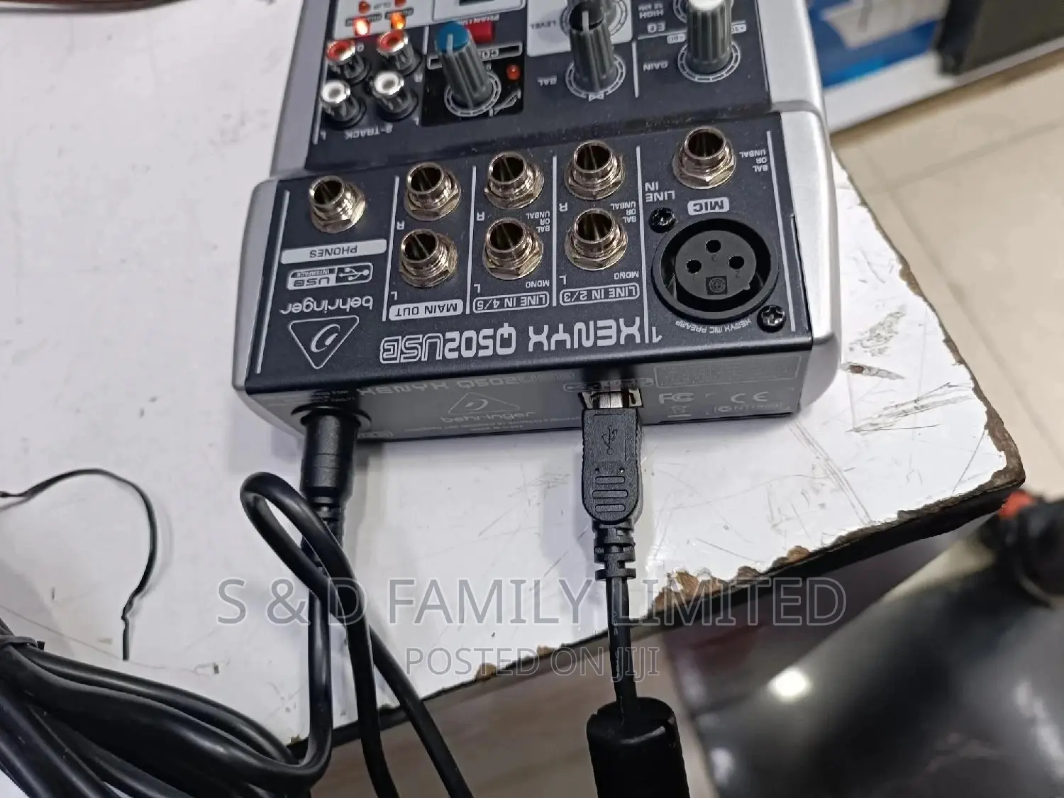 Behringer Xenyx Q502USB Mixer