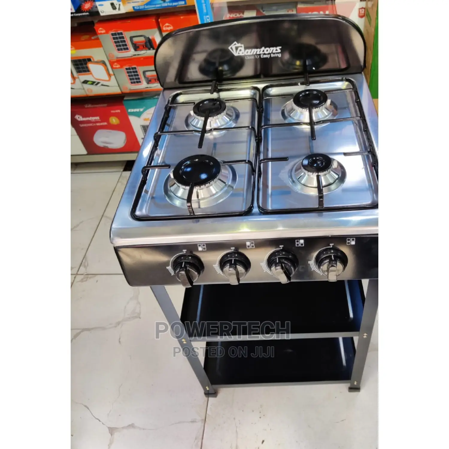 Ramtoms Four Burner Gase Cooker.