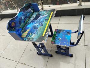 Adjustable Kid's Table(Blue and Pink) - thumbnail 2