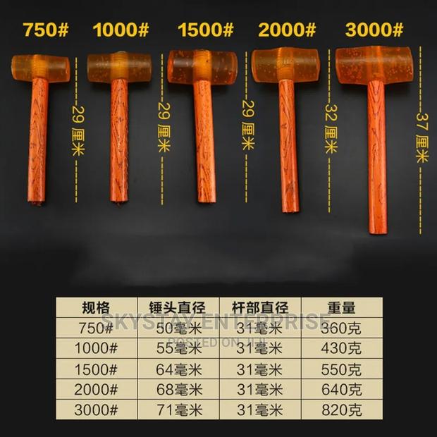Rubber Mallet Hammer 3kg - thumbnail 7