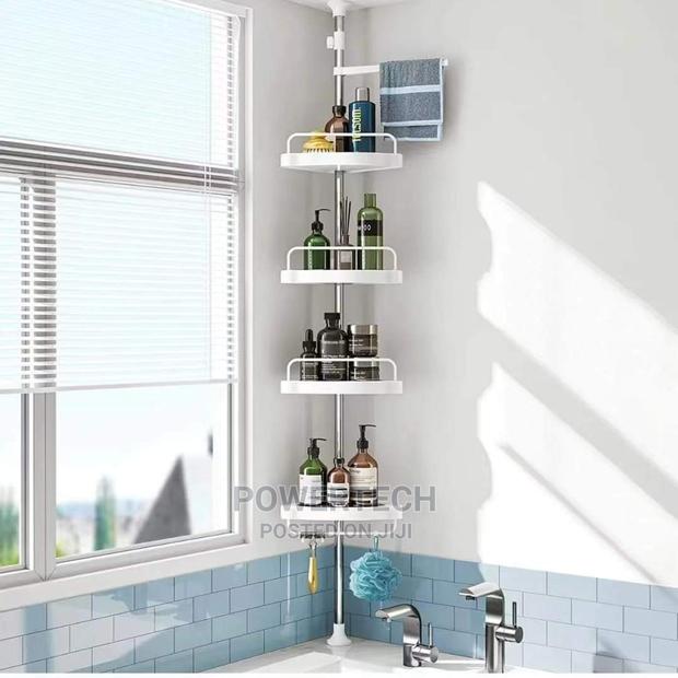 Bathroom Organiser Corner Shelf - main view
