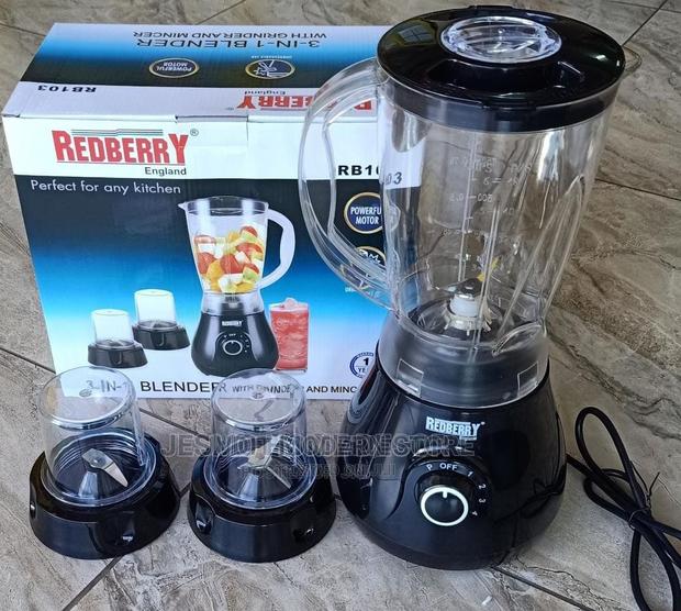 Quality 3in1 Redberry Blender - main view