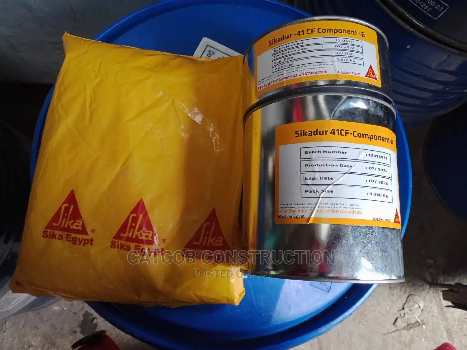 3-Component Epoxy Patching Mortar