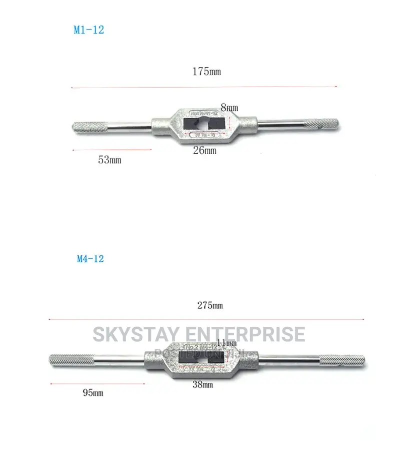 Thread Tap Holders 4 Sizes