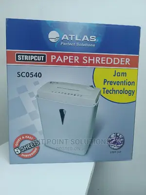 Atlas 5 Sheets Shredder Sc0540(Sc0540 5 Sheets) Available '"
