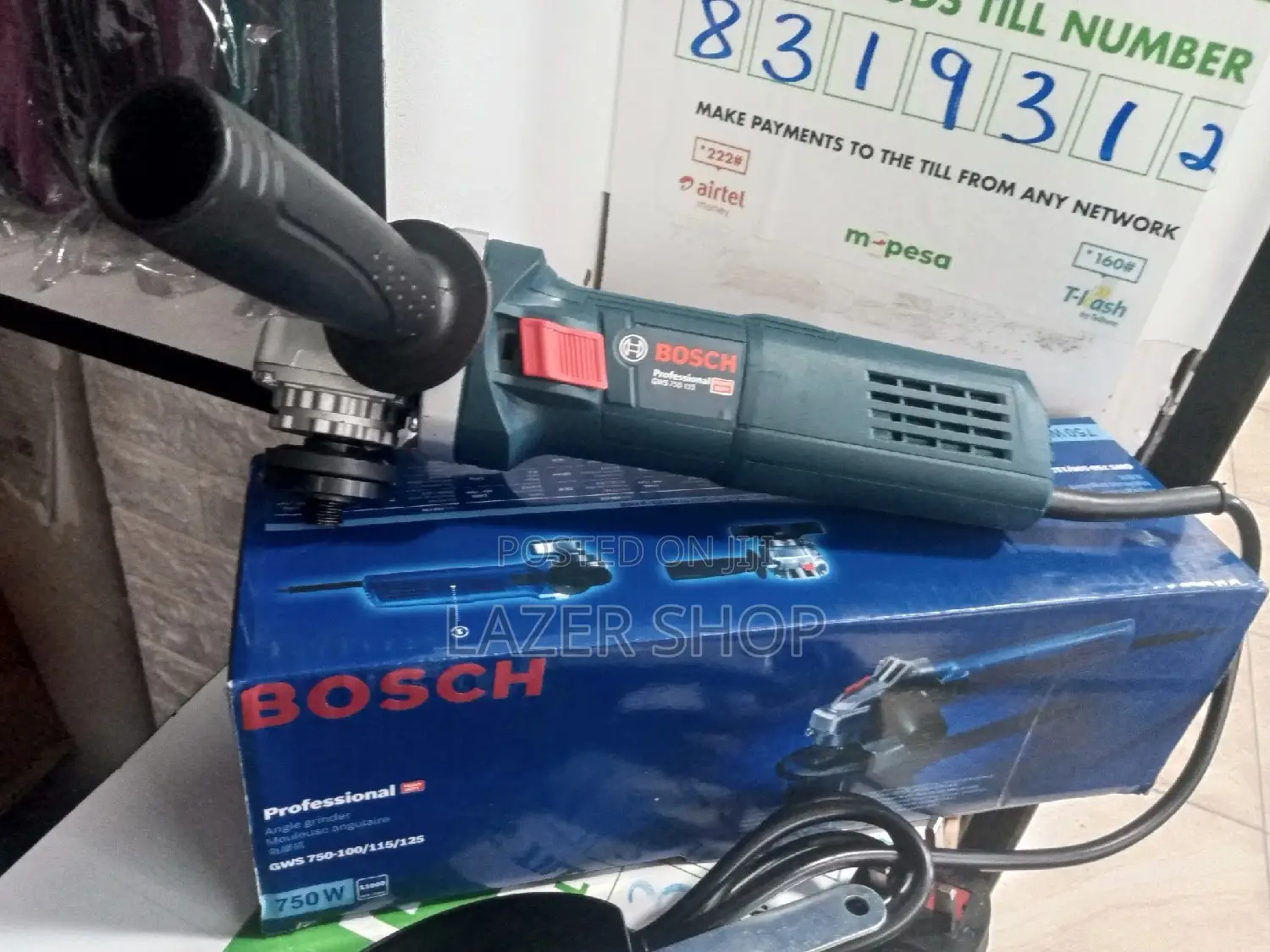 750w Bosch Grinder