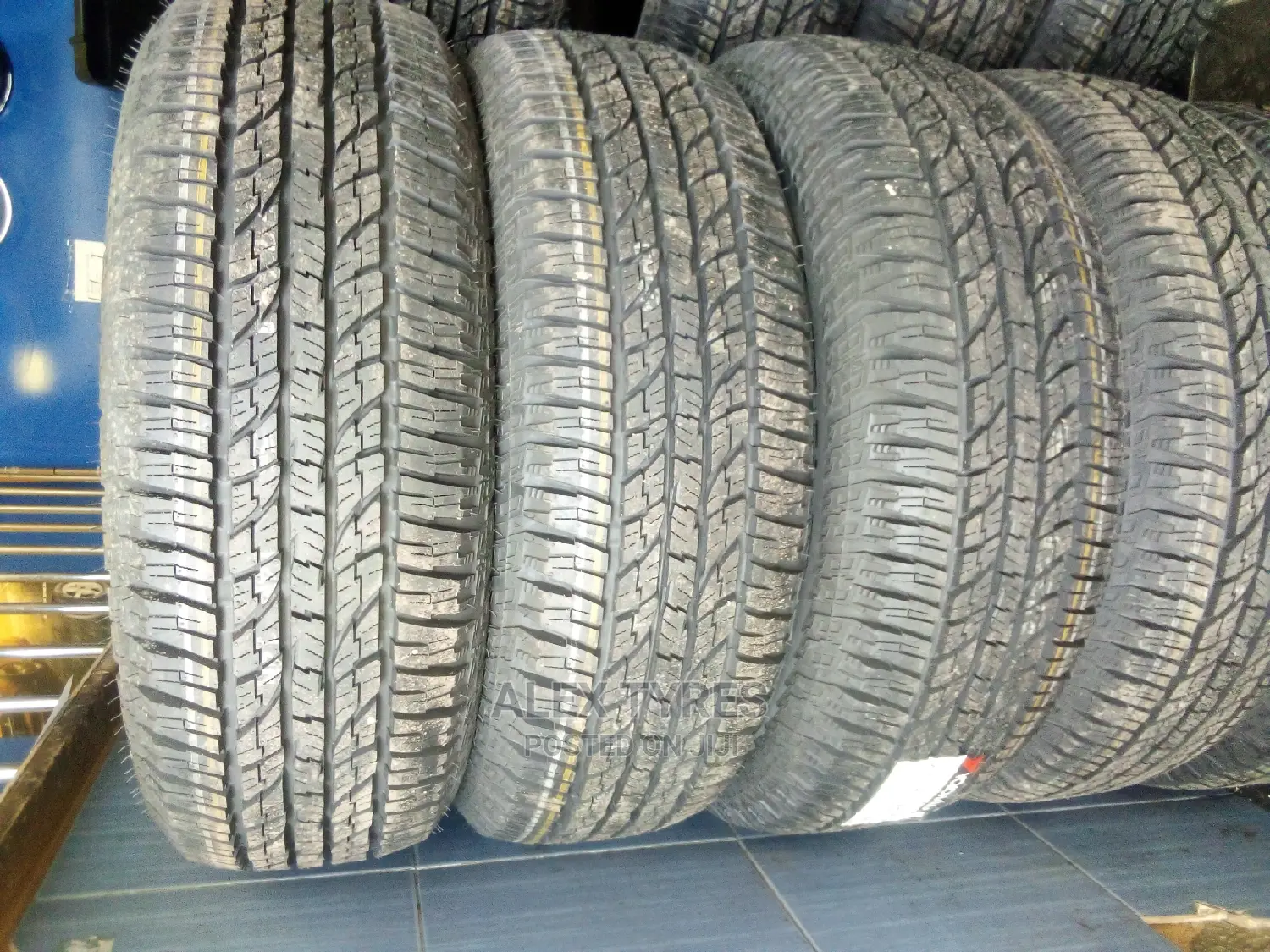 225/65r17 Yokohama Tyres Made Thailand.