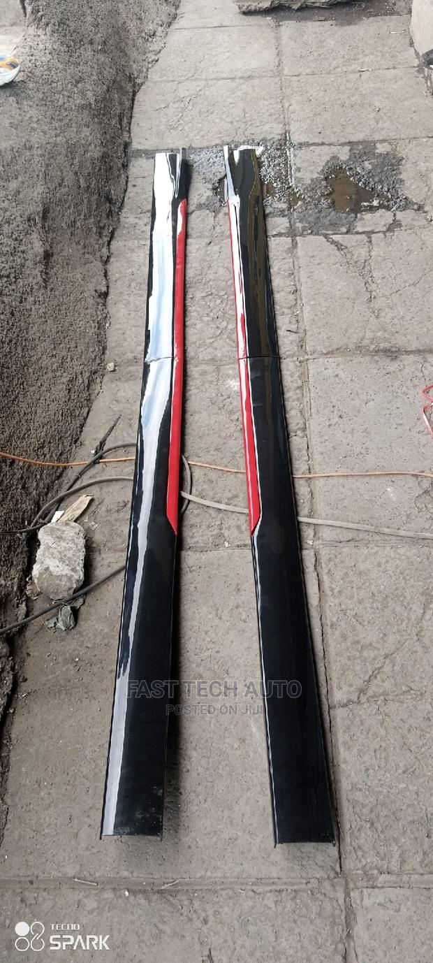 Mark X Red End Side Skirts