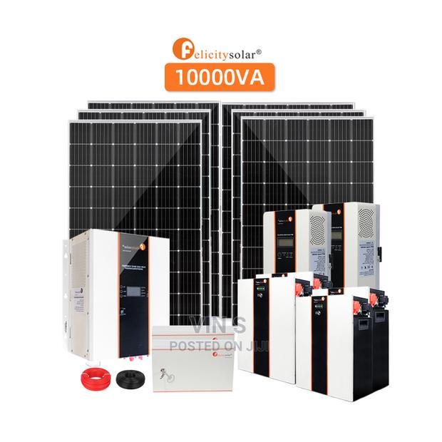 10kw Off Grid Solar System, Off Grid Solar System - main view
