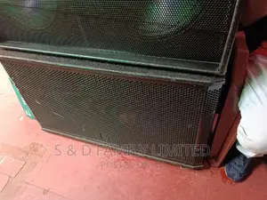 Double Bass Empty Cabinet