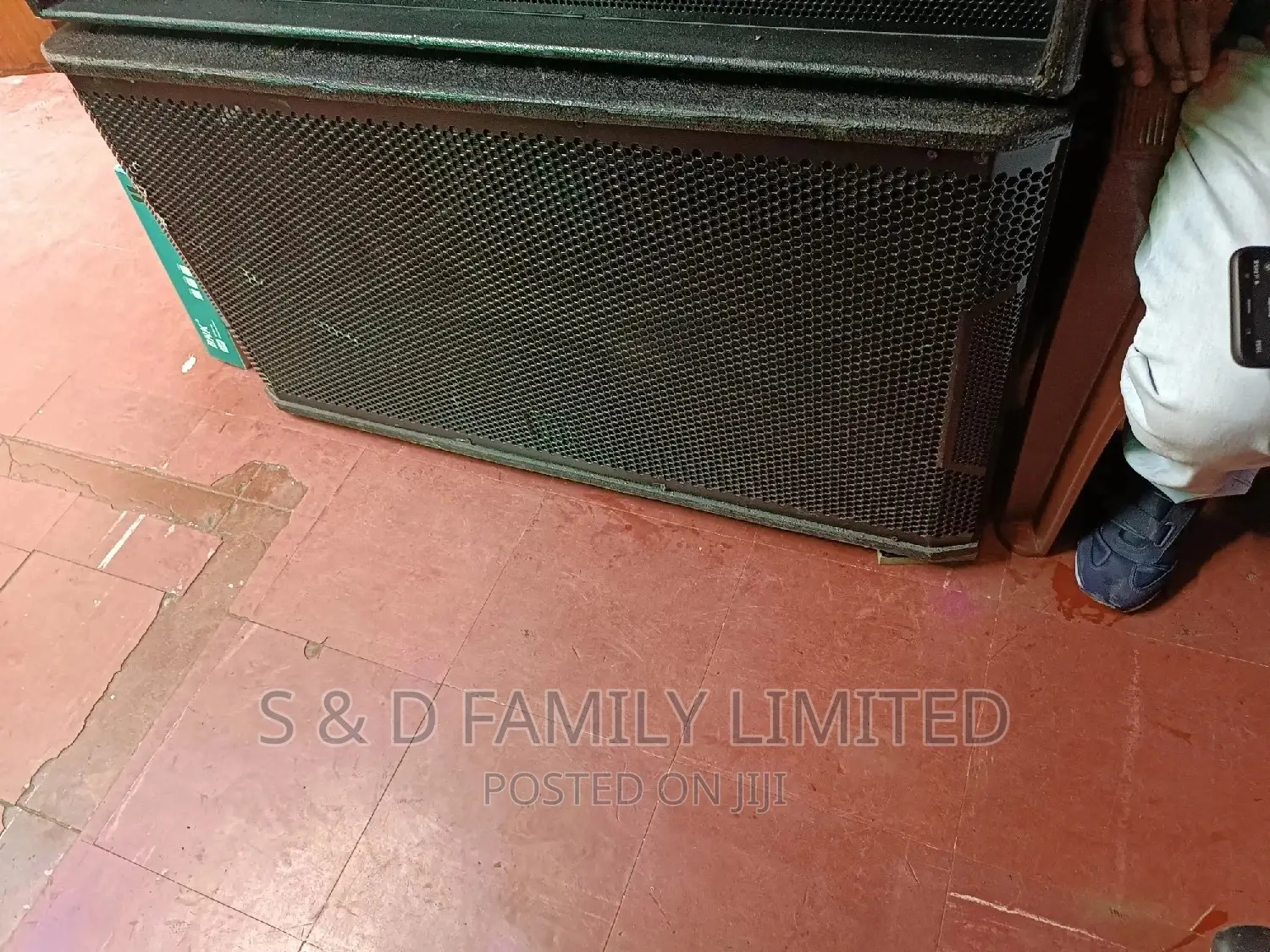 Double Bass Empty Cabinet