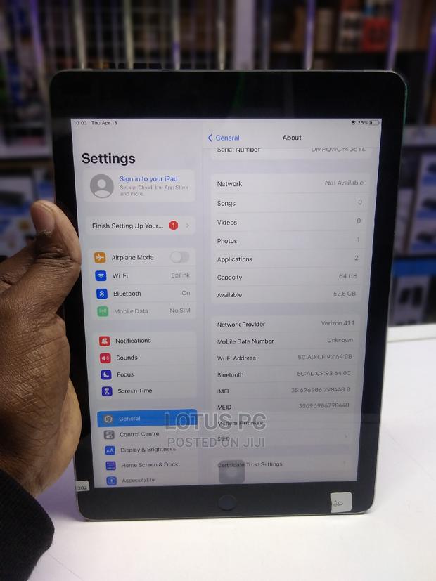 Apple iPad Air 2 64 GB Gray - thumbnail 2