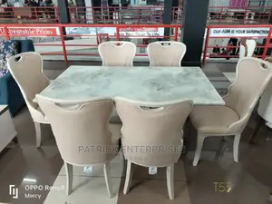 Imported Morden Marble Dinning Table 6 Seater