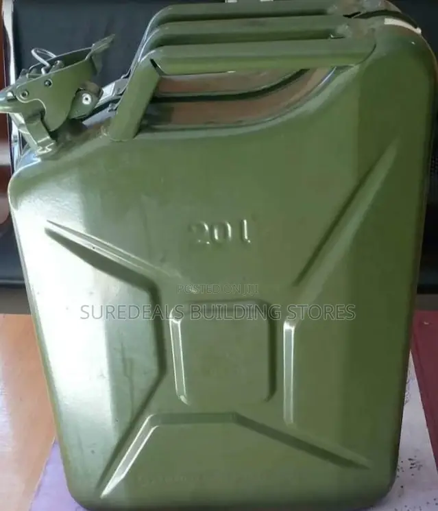 Metalic Fuel Jerry Can-Available in 5ltr,10ltrs 20ltrs