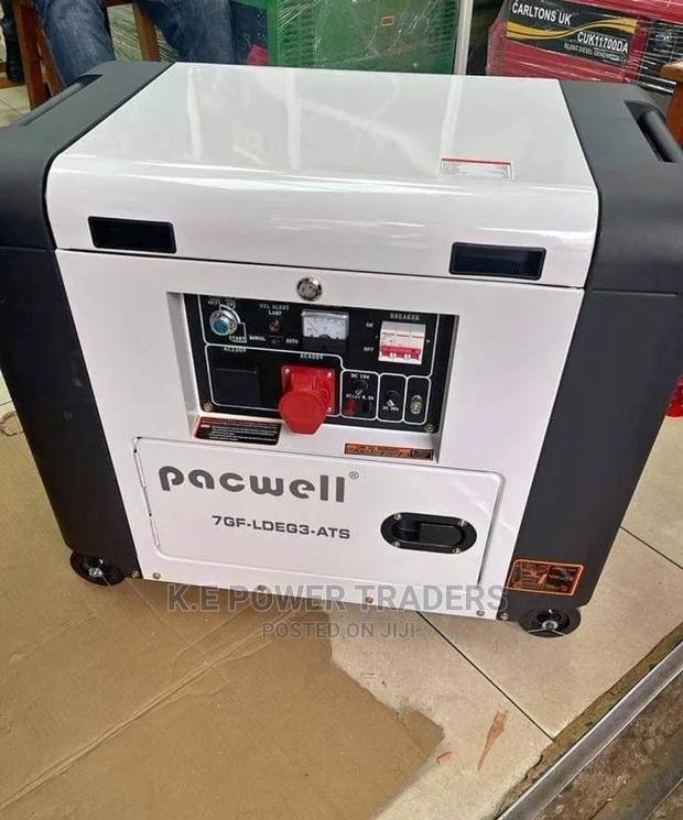 Backup Silent Diesel Generator 3 Phase 10kva - main view